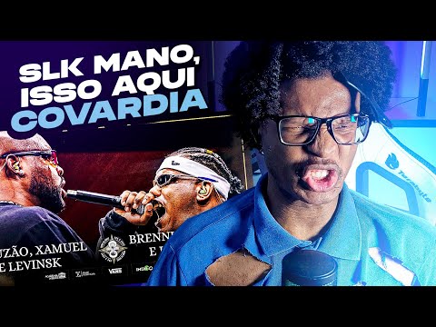 (XAMUEL TOMOU) ZULUZÃO, XAMUEL E LEVINSK X BRENNUZ, GRAFITEH E JOÃO NEGRO | React | BDA 8 ANOS