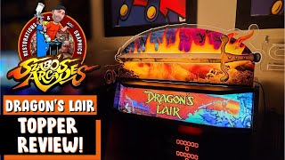 Dragon's Lair Sword Topper Review! For Arcade1Up or iiRcade!