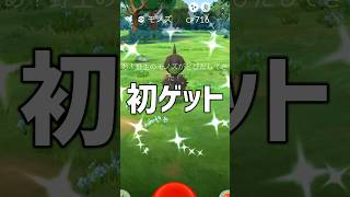 モノズ色違い初ゲット #ポケモンgo #shorts