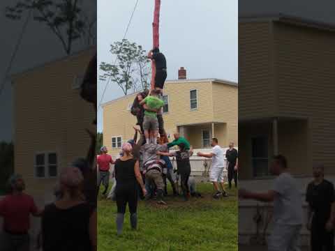 Grease pole 2018 Malden ma