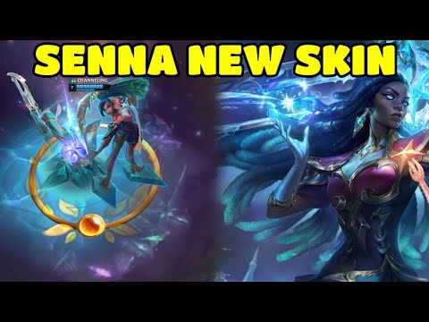 Testing The New Senna Skin | Winterblessed Senna Gameplay 13.24