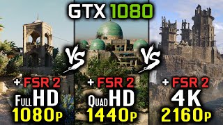 Assassin's Creed Mirage GTX 1080 - 1080p vs 1440p vs 2160p 4K Benchmark