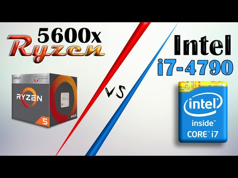Ryzen 5 5600x VS intel i7 4790 Results will Surprise You