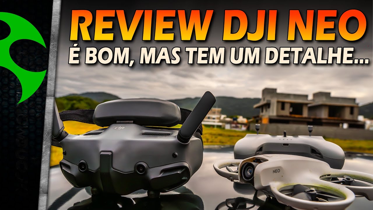 DJI NEO pesa 135g e mistura AVATA com MAVIC e SPARK