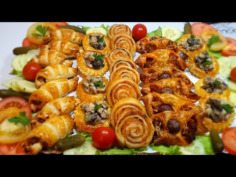 Assorted Mini Puff Pastries