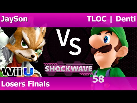 SW 58 Smash 4 - JaySon (Fox) vs TLOC | Denti (Luigi) - Losers Finals
