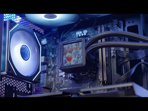 VTG white Gaming Desktop PC , Ryzen5 9600X, Radeon RX 9060XT 16G