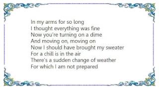 Garth Brooks - Snow in July Lyrics