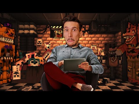 CREO L' UFFICIO DELLA GUARDIA e LIBERO GLI ANIMATRONICI su MINECRAFT FNAF!!