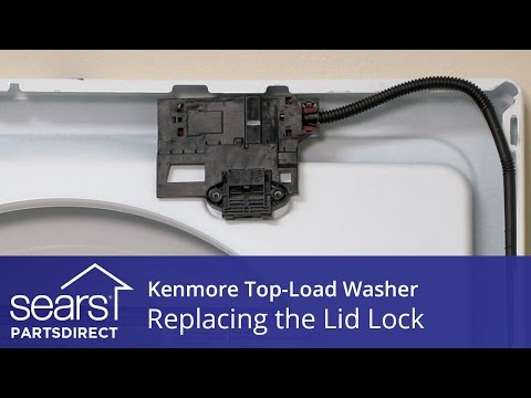 How to Replace the Lid Lock on a Kenmore Vertical Modular Washer (VMW)