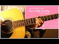 Isn't she lovely - Stevie wonder (Original guitar chord tutorial)