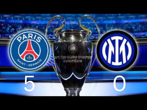 Paris Saint Germain 5-0 Inter Milan