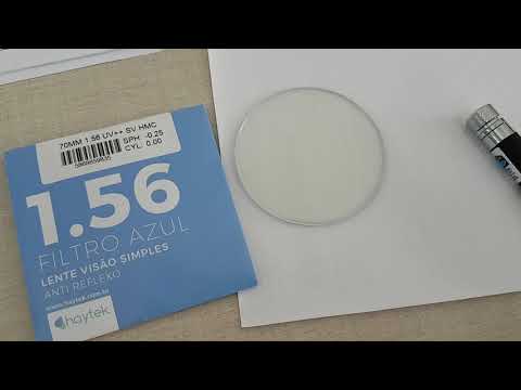 Lente Anti Reflexo Com Filtro Azul