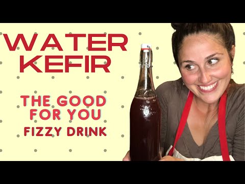 Learn How To Make WATER KEFIR From Start To Finish - Refreshing PROBIOTIC Drink Recipe.