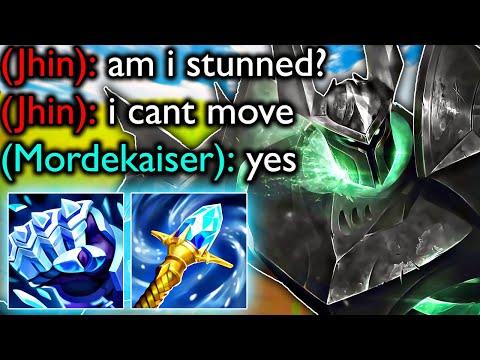 MAXIMUM SLOW MORDEKAISER... PERMA STUN LOL