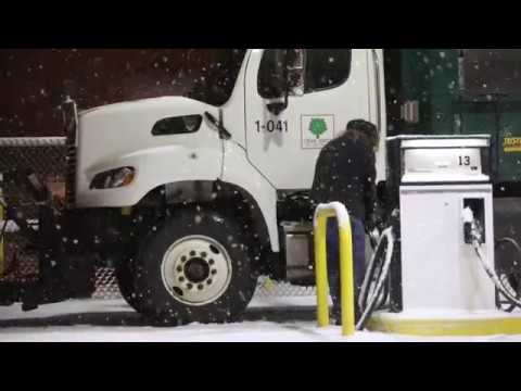 The First Snow - Cedar Rapids, Iowa