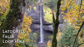 Video review of the Latourell Falls Loop Hike with footage of it's features and terrain.