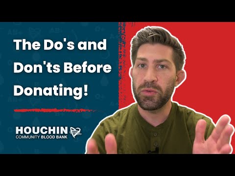 Foods to Eat Before Donating Blood: Pre-Donation Food List