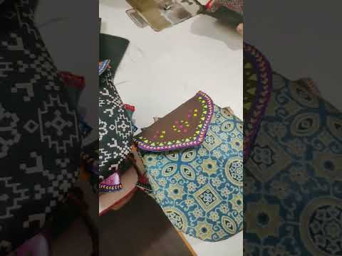 ajarakh mashru silk leather