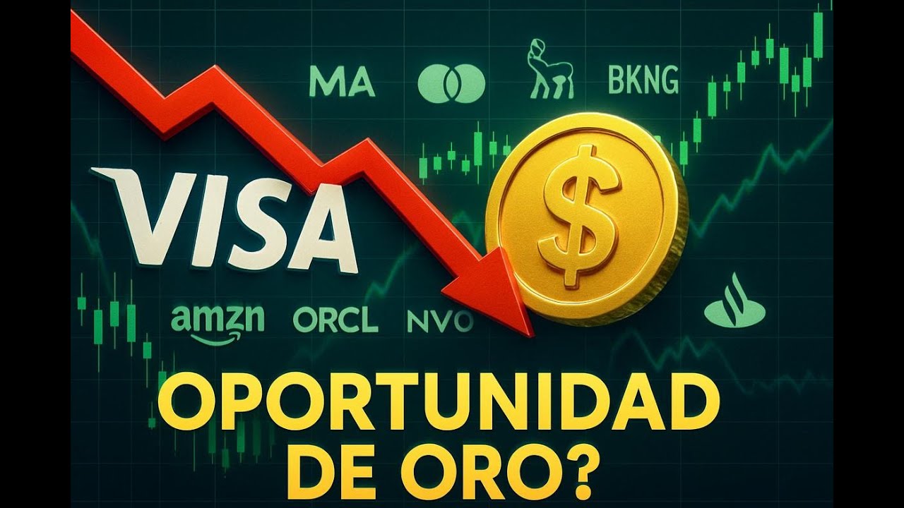 La caída histórica de Visa y por qué el pánico es tu mejor oportunidad