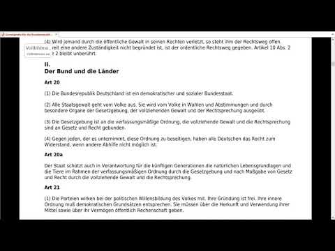 02-00 - Rechtmäßigkeit der Verwaltung - Grundsatz vom Vorbehalt und vom Vorrang des Gesetzes