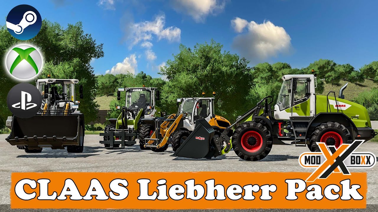 LS22 Mods | CLAAS  Liebherr Pack | Farming Simulator 22 Modvorstellung