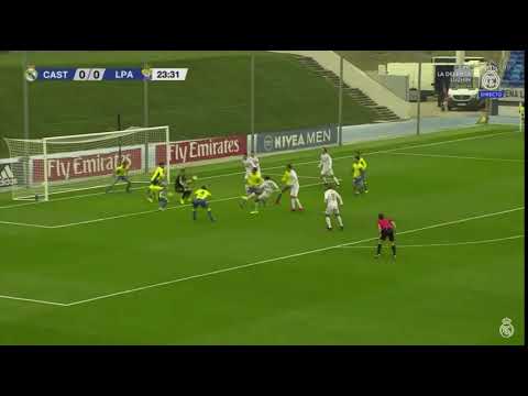 Real Madrid Castilla 3   Las Palmas Atletico 1   1st Goal Marvin Park