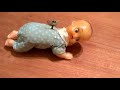 Vintage Wind-up Crawling Doll Made In Japan Sold by Mindful Needs