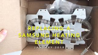 Replacing a Samsung Dryer Heating Element (Model DV350AEW/XAA) - January 2019