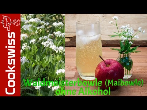 Waldmeisterbowle (Maibowle) ohne Alkohol