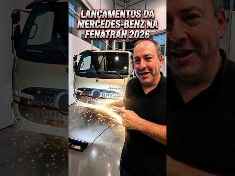 Lançamentos da Mercedes-Benz na Fenatran 2026 | Frota&Cia