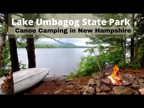 Canoe Camping at Lake Umbagog in NH