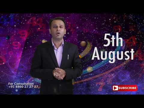 Astrological Prediction for the Person Born on 5th August | Astrology Planets