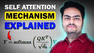 Self-attention mechanism explained | Self-attention explained | scaled