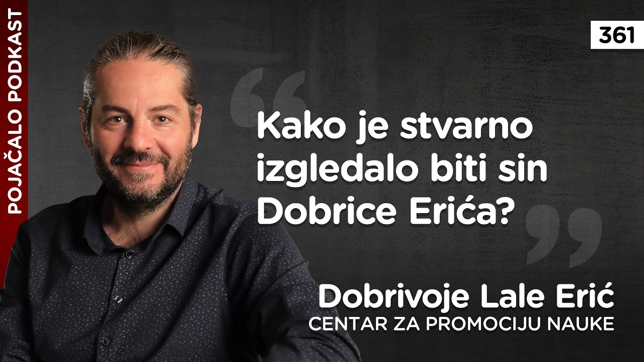 Dobrivoje Lale Erić: Kako je STVARNO izgledalo biti sin Dobrice Erića? Druga strana legende!