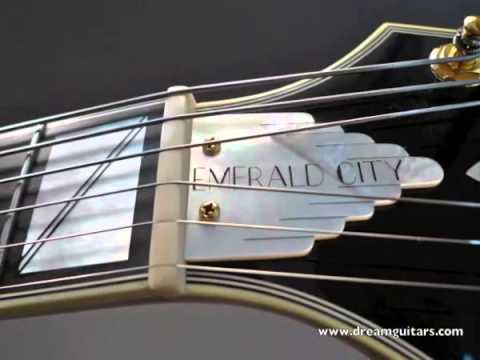 1993 Andersen Emerald City Flamed Maple/Engelmann at Dream Guitars