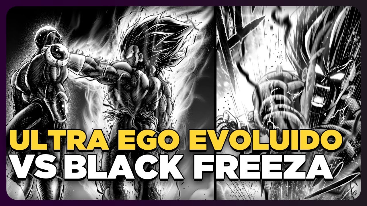 VEGETA ULTRA EGO 2 VS BLACK FREEZA - PART 2