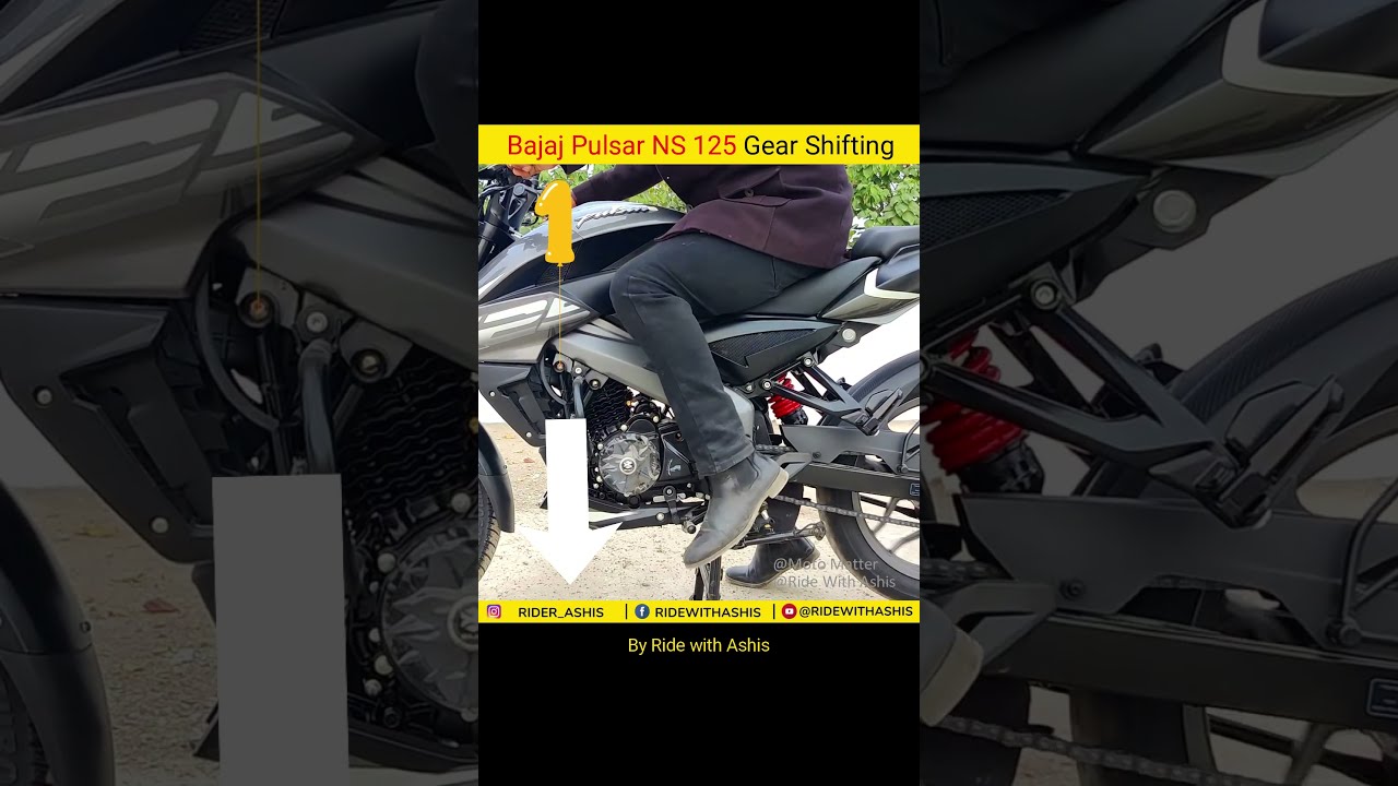 Watch video Gear Shifting | Bajaj Pulsar NS 125 #shorts Now Gear Shifting | Bajaj Pulsar NS 125 #shorts