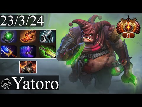 TSpirit.YATOROGOD - Pudge | Carry Gameplay Dota 2 Patch 7.31d