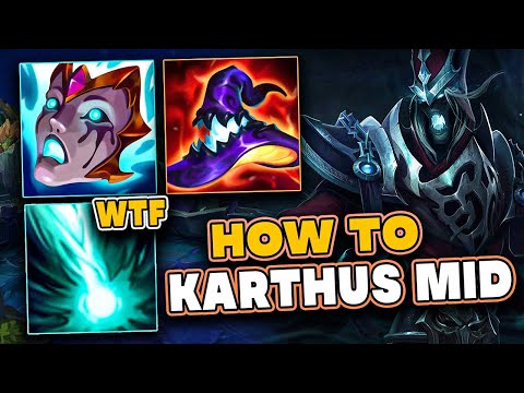 Karthus Mid Guide HOW TO CARRY in Season 12 | S+ Champ for Beginners | Build & Runes