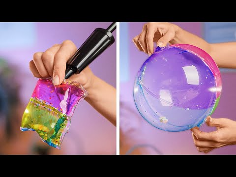 New NANO TAPE Crafts 🎈 Satisfying DIY Fidgets