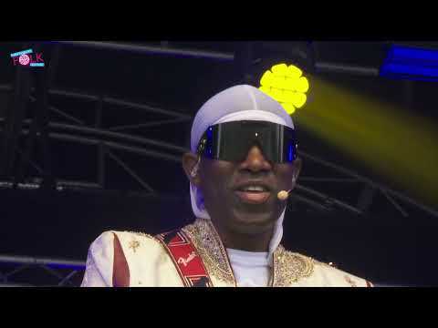 N'Faly Kouyaté at Shrewsbury Folk Festival 2023.