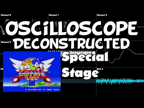 Sonic 2 - Special Stage - Oscilloscope Deconstruction