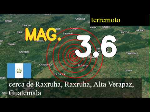 😱🚨  Terremoto cerca de Raxruha, Raxruha, Alta Verapaz, Guatemala actualizaciones en vivo hoy: Terrem