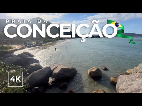 Praia da Conceição em Bombinhas | Ande comigo nesse paraíso 