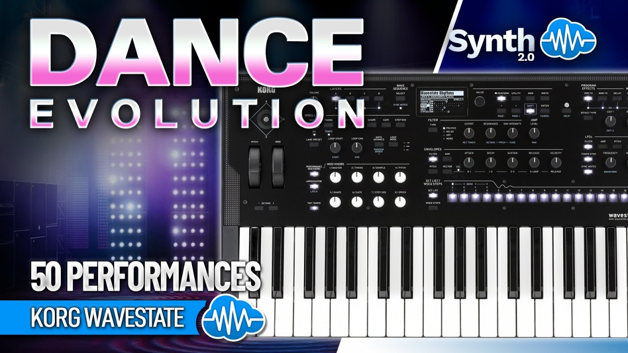 OTL003 - Dance Evolution - Korg Wavestate / mkII / Se / Native ( 50 performances ) - Video Preview 1