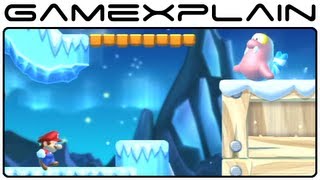 New Super Mario Bros. U - NEW Enemy-Type: Fliprus in Secret Level (Gameplay Footage)