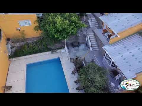 Complejo El Alto, Tanti, Córdoba. Vista desde el aire 