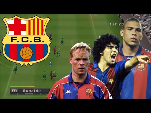 ISS Pro Evolution 2 - Master League Barcelona (Legends) vs Liverpool