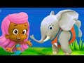 Bubble Guppies Hurry To The Rescue Lonely Rhino Friend Nick Jr